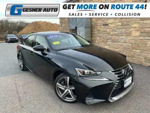 Black 2019 Lexus IS 300 Sedan 4D for sale in Taunton, MA