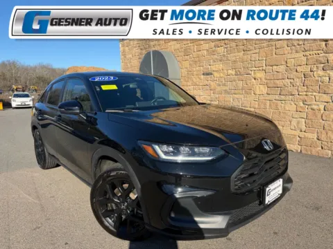Black 2023 Honda HR-V Sport SUV 4D for sale in Taunton, MA