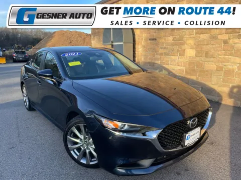 Blue 2021 MAZDA MAZDA3 Select Sedan 4D for sale in Taunton, MA