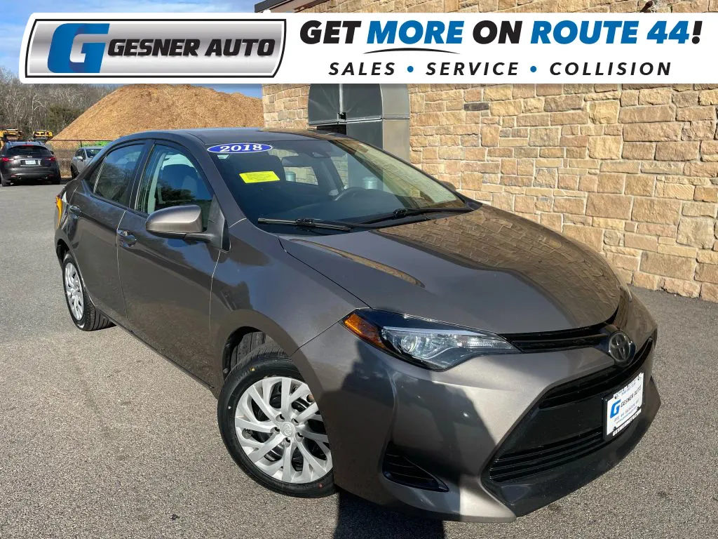 Brown 2018 Toyota Corolla LE Sedan 4D for sale in Taunton, MA