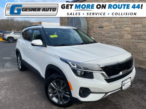 White 2022 Kia Seltos S Sport Utility 4D for sale in Taunton, MA