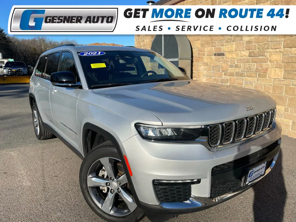 Silver 2021 Jeep Grand Cherokee L Limited Sport Utility 4D for sale in Taunton, MA