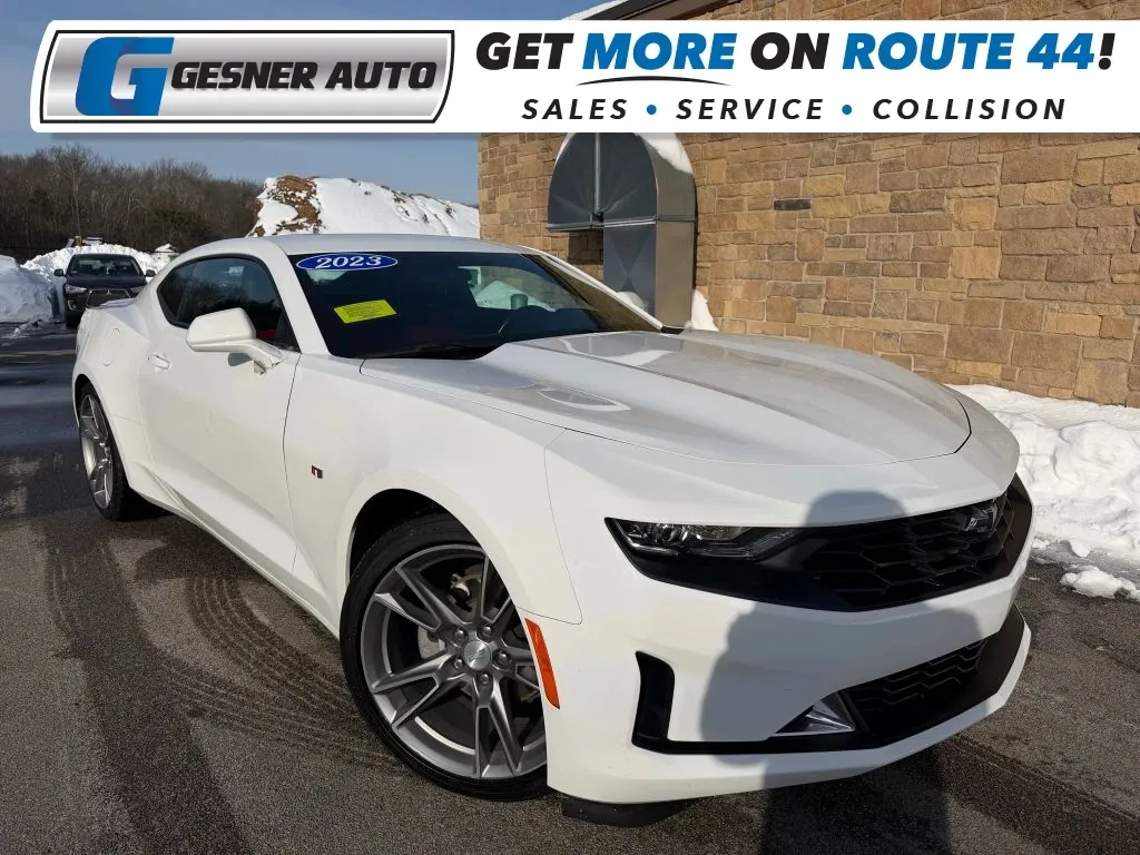 White 2023 Chevrolet Camaro LT Coupe 2D for sale in Taunton, MA
