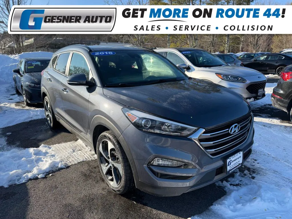 Gray 2016 Hyundai Tucson Limited Sport Utility 4D for sale in Taunton, MA