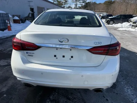 Another view of 2021 INFINITI Q50 LUXE Sedan 4D for sale in Taunton, MA at Gesner Auto