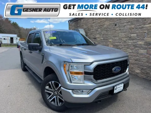 Silver 2021 Ford F-150 SuperCrew Cab XL Pickup 4D 5 1/2 ft for sale in Taunton, MA