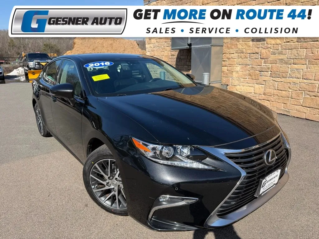 Black 2016 Lexus ES 350 Sedan 4D for sale in Taunton, MA