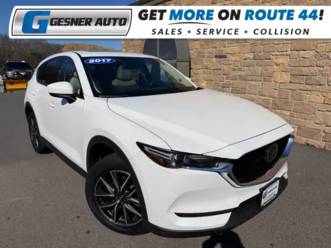 White 2017 MAZDA CX-5 Grand Touring Sport Utility 4D for sale in Taunton, MA