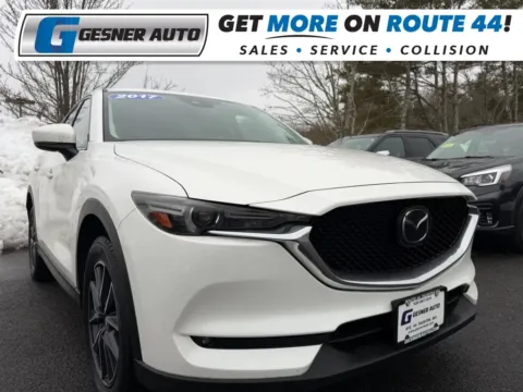 White 2017 MAZDA CX-5 Grand Touring Sport Utility 4D for sale in Taunton, MA