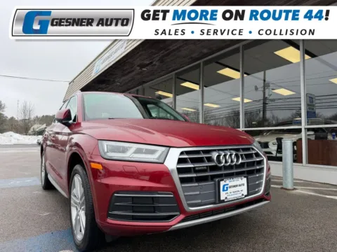 Red 2018 Audi Q5 Premium Plus Sport Utility 4D for sale in Taunton, MA