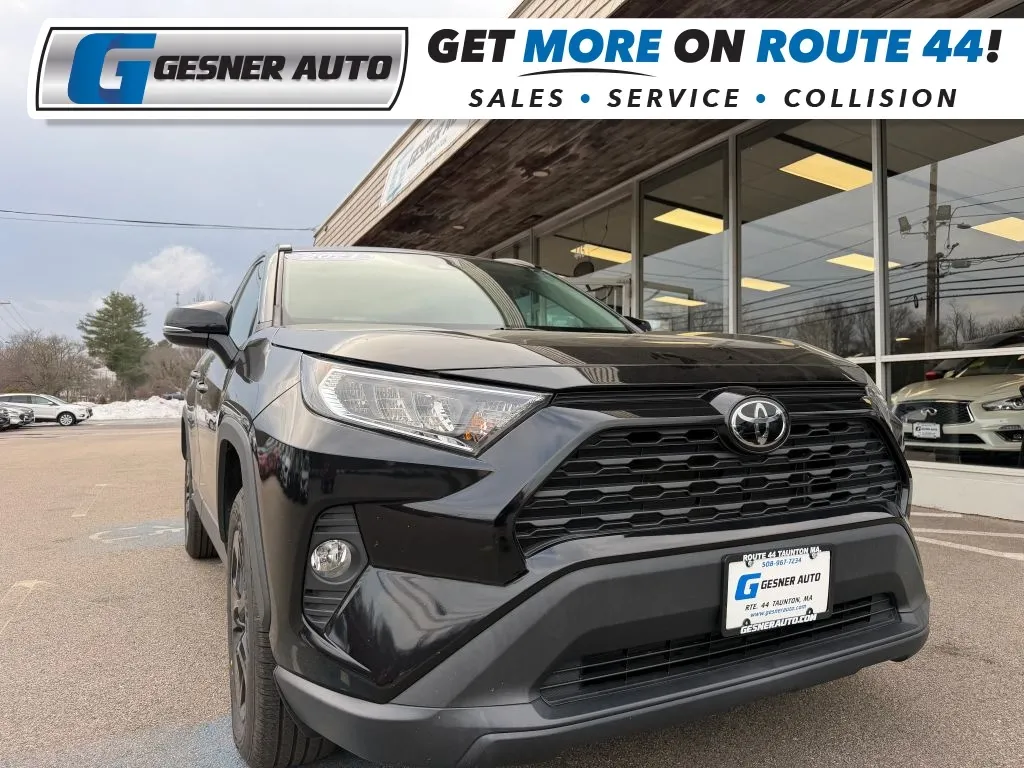 Black 2021 Toyota RAV4 XLE Sport Utility 4D for sale in Taunton, MA