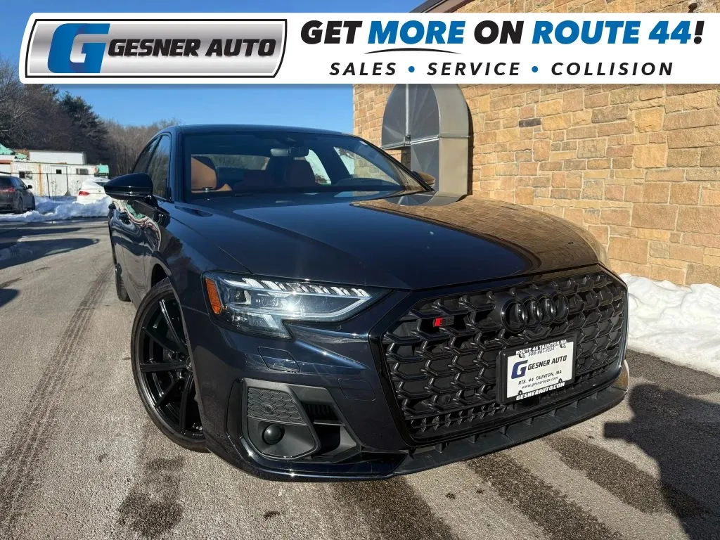 Blue 2022 Audi S8 Sedan 4D for sale in Taunton, MA