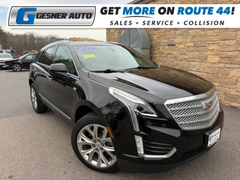 Black 2019 Cadillac XT5 Luxury Sport Utility 4D for sale in Taunton, MA