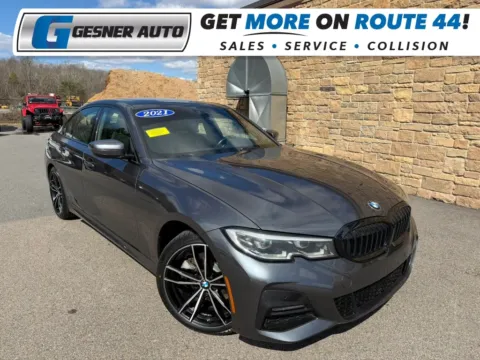 Gray 2021 BMW 3 Series 330i xDrive Sedan 4D for sale in Taunton, MA