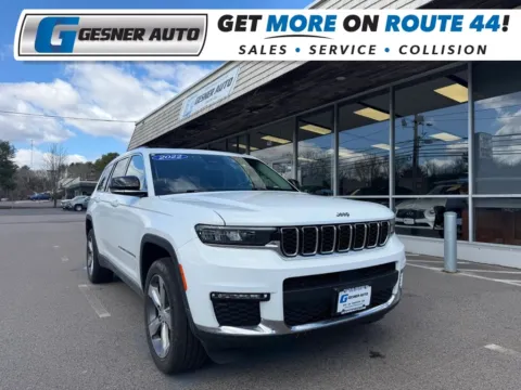 White 2022 Jeep Grand Cherokee L Limited Sport Utility 4D for sale in Taunton, MA