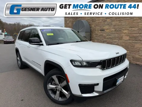 White 2022 Jeep Grand Cherokee L Limited Sport Utility 4D for sale in Taunton, MA