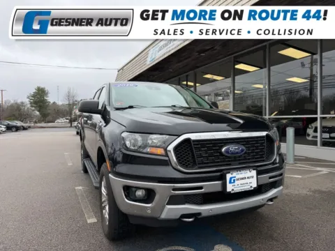 Black 2019 Ford Ranger SuperCrew XLT Pickup 4D 5 ft for sale in Taunton, MA