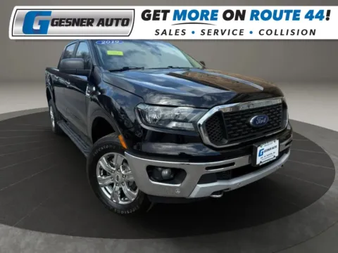 Black 2019 Ford Ranger SuperCrew XLT Pickup 4D 5 ft for sale in Taunton, MA