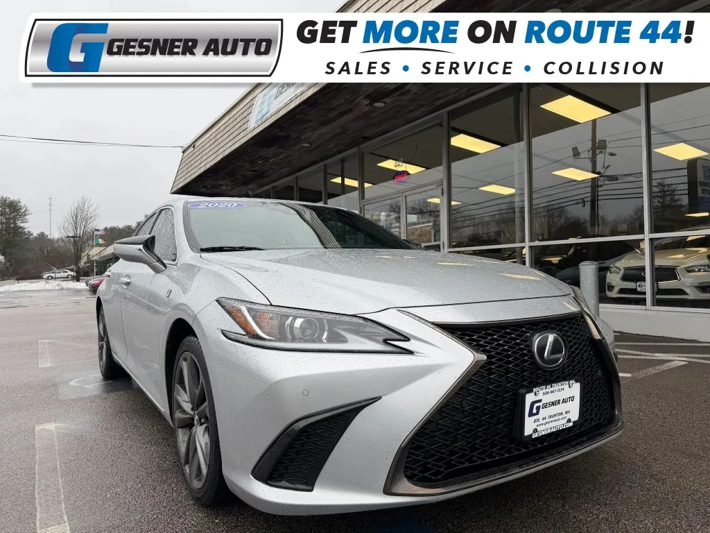 Silver 2020 Lexus ES 350 F SPORT Sedan 4D for sale in Taunton, MA