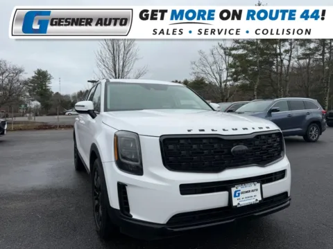 White 2021 Kia Telluride EX Sport Utility 4D for sale in Taunton, MA