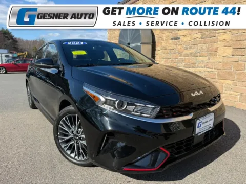 Black 2024 Kia Forte GT-Line Sedan 4D for sale in Taunton, MA