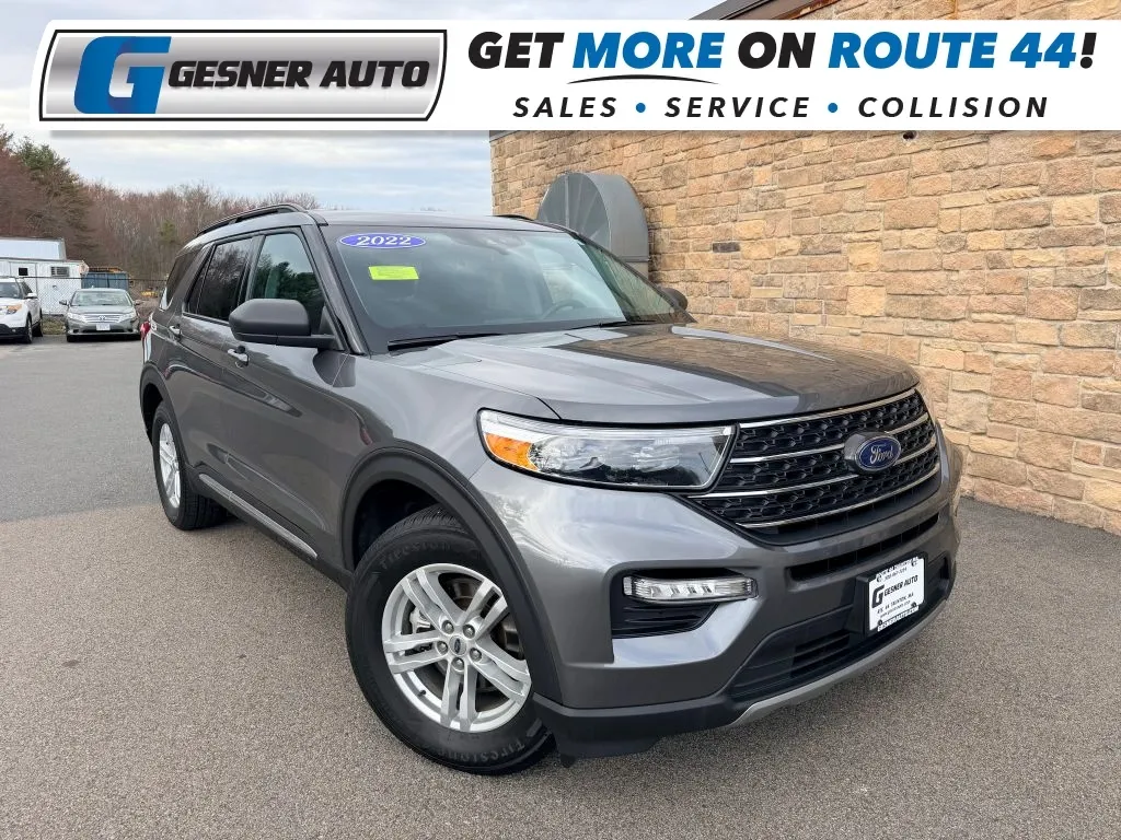 Gray 2022 Ford Explorer XLT Sport Utility 4D for sale in Taunton, MA