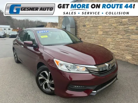 Red 2017 Honda Accord LX Sedan 4D for sale in Taunton, MA