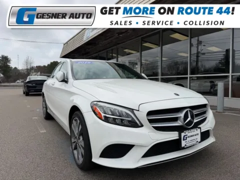 White 2019 Mercedes-Benz C-Class C 300 4MATIC Sedan 4D for sale in Taunton, MA
