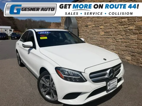 White 2019 Mercedes-Benz C-Class C 300 4MATIC Sedan 4D for sale in Taunton, MA