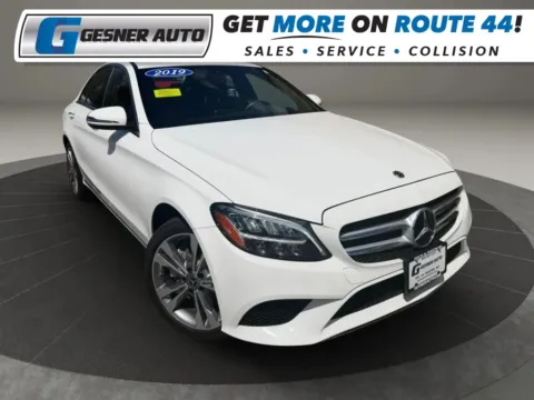 White 2019 Mercedes-Benz C-Class C 300 4MATIC Sedan 4D for sale in Taunton, MA