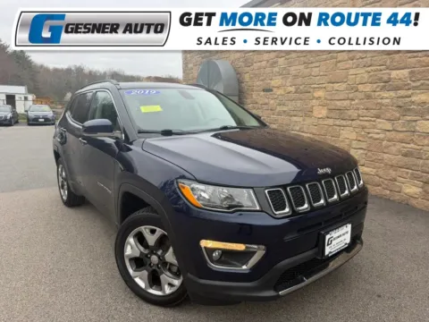 Blue 2019 Jeep Compass Limited Sport Utility 4D for sale in Taunton, MA
