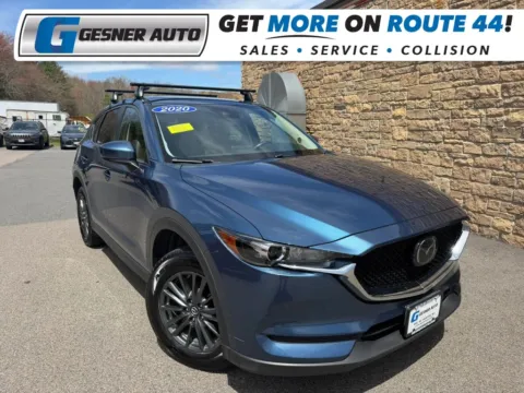Blue 2020 MAZDA CX-5 Touring Sport Utility 4D for sale in Taunton, MA