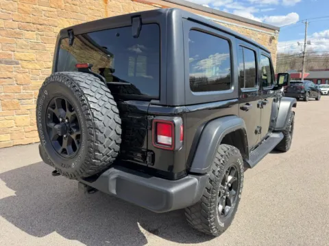 More photos of 2021 Jeep Wrangler Unlimited Willys Sport Utility 4D at Gesner Auto, MA