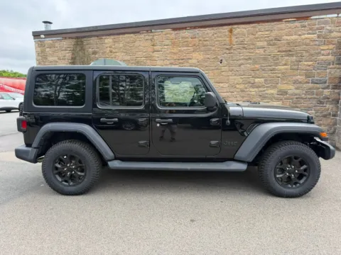 Another view of 2021 Jeep Wrangler Unlimited Willys Sport Utility 4D for sale in Taunton, MA at Gesner Auto