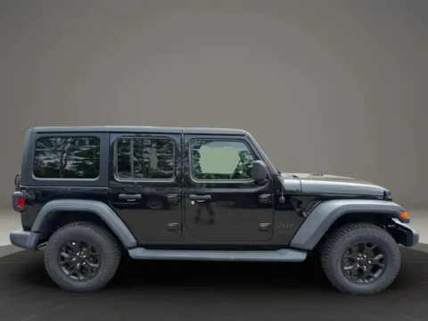 Another view of 2021 Jeep Wrangler Unlimited Willys Sport Utility 4D for sale in Taunton, MA at Gesner Auto