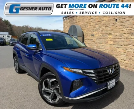 Blue 2023 Hyundai Tucson SEL Sport Utility 4D for sale in Taunton, MA