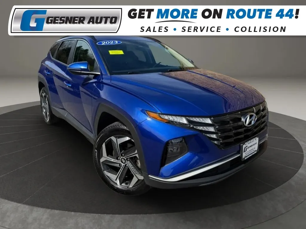 Blue 2023 Hyundai Tucson SEL Sport Utility 4D for sale in Taunton, MA