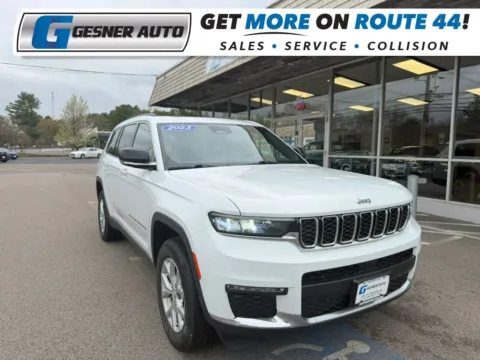 White 2023 Jeep Grand Cherokee L Limited Sport Utility 4D for sale in Taunton, MA