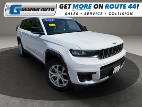 White 2023 Jeep Grand Cherokee L Limited Sport Utility 4D for sale in Taunton, MA