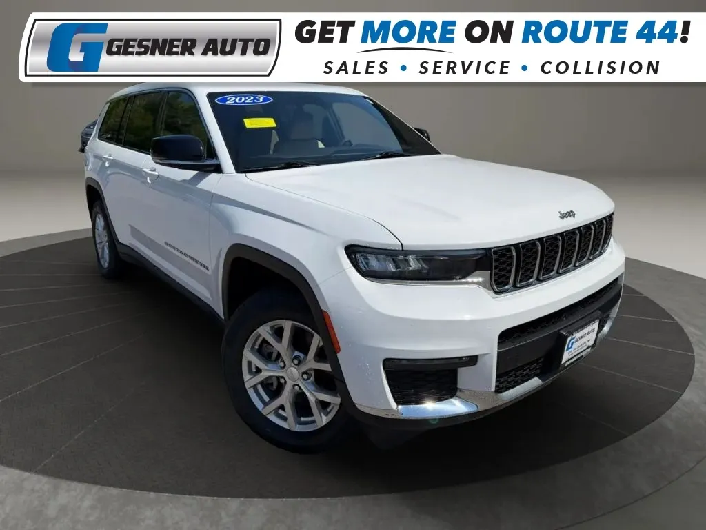 White 2023 Jeep Grand Cherokee L Limited Sport Utility 4D for sale in Taunton, MA