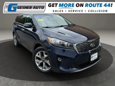 Blue 2019 Kia Sorento EX Sport SUV 4D for sale in Taunton, MA