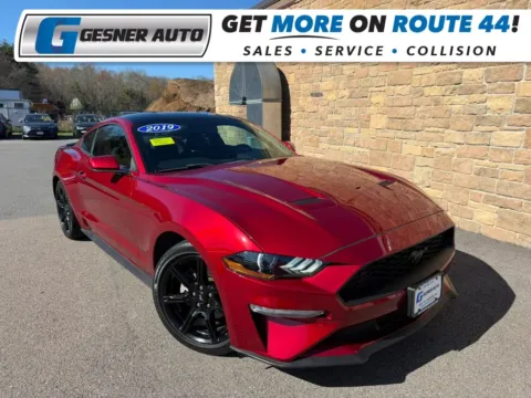 Red 2019 Ford Mustang EcoBoost Coupe 2D for sale in Taunton, MA