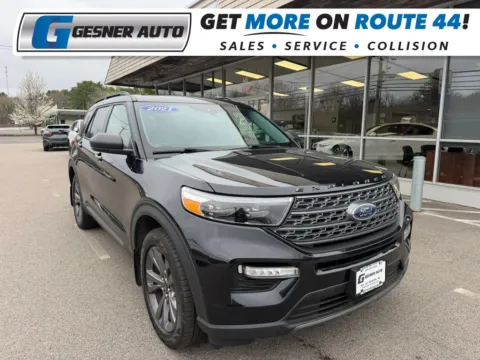 Black 2021 Ford Explorer XLT Sport Utility 4D for sale in Taunton, MA