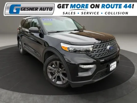 Black 2021 Ford Explorer XLT Sport Utility 4D for sale in Taunton, MA