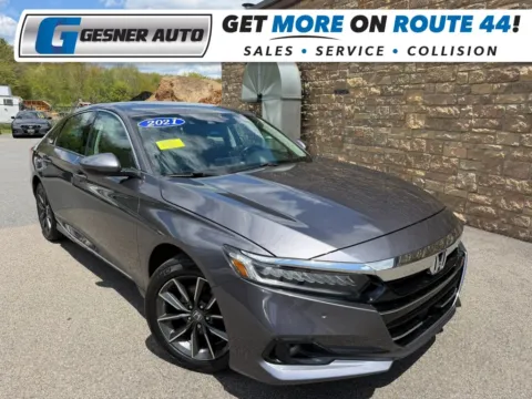 Gray 2021 Honda Accord EX-L Sedan 4D for sale in Taunton, MA