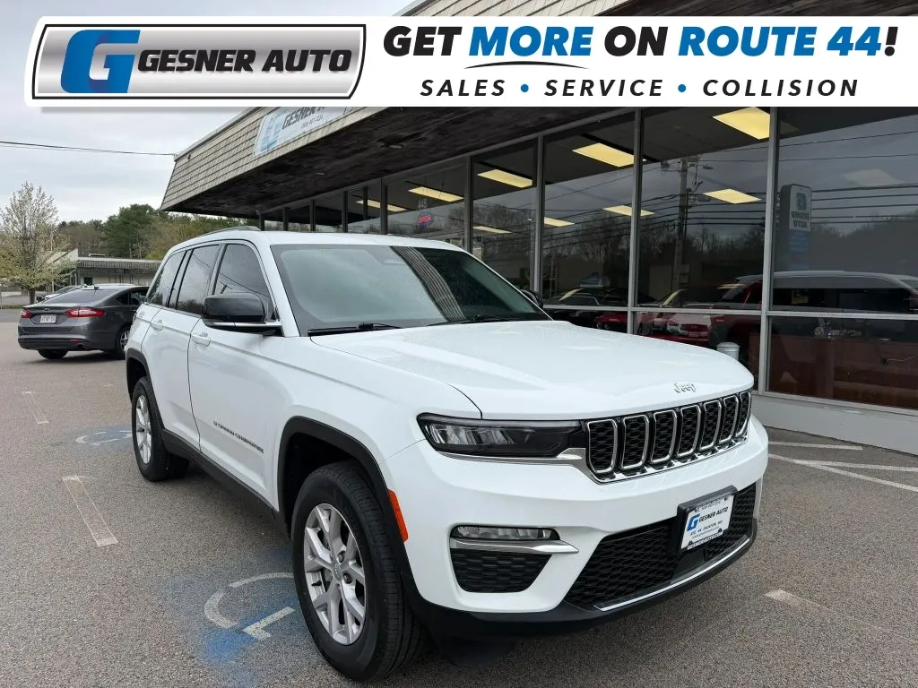 White 2022 Jeep Grand Cherokee All New Limited Sport Utility 4D for sale in Taunton, MA