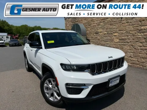 White 2022 Jeep Grand Cherokee All New Limited Sport Utility 4D for sale in Taunton, MA