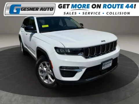 White 2022 Jeep Grand Cherokee All New Limited Sport Utility 4D for sale in Taunton, MA