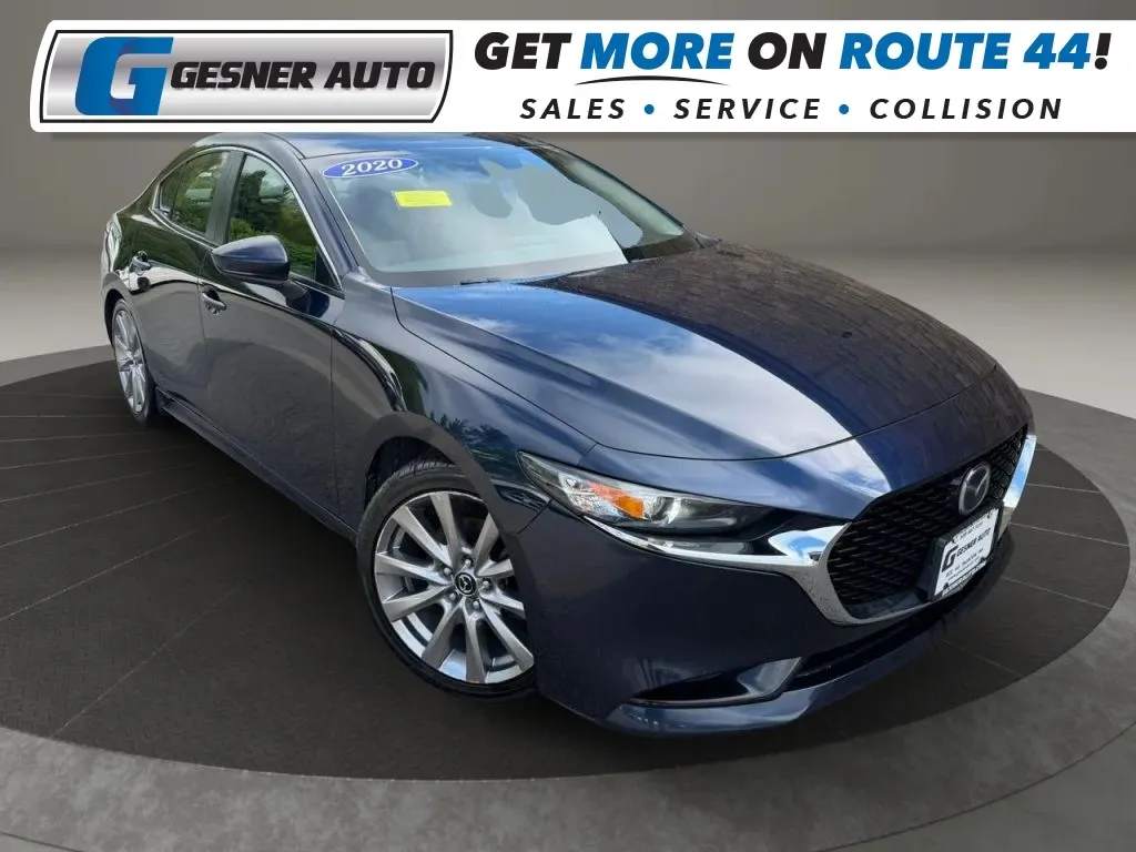 Blue 2020 MAZDA MAZDA3 Preferred Sedan 4D for sale in Taunton, MA