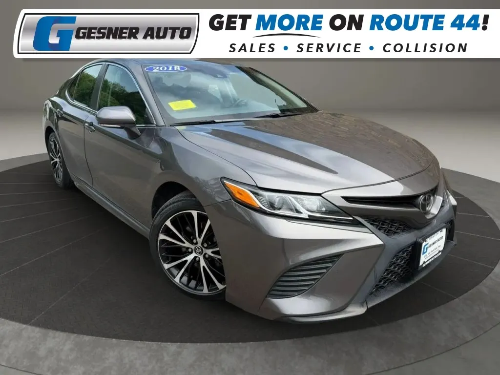 Gray 2018 Toyota Camry SE Sedan 4D for sale in Taunton, MA